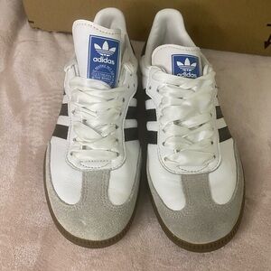 Adidas Samba Girls Sneakers Shoes Size 5.5